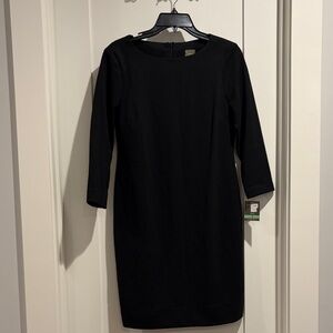 Taylor Classic Black Long Sleeve Dress